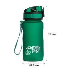 Schmatzfatz Trinkflasche Sportflasche 350 Ml 18 Cm Tritan -Küchengeräte Geschäft 10037960 yy 0008 usp