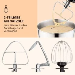 Bella Mini Rührmaschine 1200 W 6 Stufen 4 Liter Edelstahl Pulsfunktion 12 Bella Mini Rührmaschine 1200 W 6 Stufen 4 Liter Edelstahl Pulsfunktion -Küchengeräte Geschäft 10037980 de 0005 logo