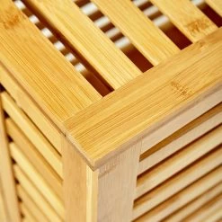 Wäschetruhe Deckel Lüftungsschlitzen Bambus Edelstahl -Küchengeräte Geschäft 10038032 yy 0006 logo