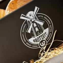 Stigby 2-in-1 Brotkasten Mit Schneidebrett Metallblech Bambus -Küchengeräte Geschäft 10038084 yy 0004 logo