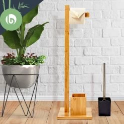 WC Garnitur Toilettenbürste 23x74x19,5cm Feuchtigkeitsresistent Bambus 11 WC Garnitur Toilettenbürste 23x74x19,5cm Feuchtigkeitsresistent Bambus -Küchengeräte Geschäft 10038094 yy 0003 logo