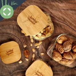 Eckiges Glas Mit Bambusdeckel Luftdicht Mit Silikonring 10x25x10 Cm 3x 2000 Ml 15 Eckiges Glas Mit Bambusdeckel Luftdicht Mit Silikonring 10x25x10 Cm 3x 2000 Ml -Küchengeräte Geschäft 10038255 yy 0006 logo