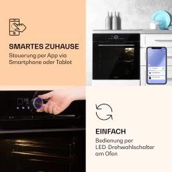 Illuminosa Smart Einbaubackofen 2800W 11 Funktionen App-Steuerung 12 Illuminosa Smart Einbaubackofen 2800W 11 Funktionen App-Steuerung -Küchengeräte Geschäft 10038335 de 0003 logo