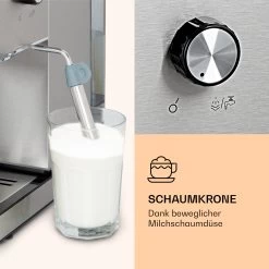 Pausa Espressomaker 1350 Watt 20 Bar Druck Wassertank: 1,4 Liter Edelstahl -Küchengeräte Geschäft 10038393 de 0005 logo