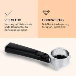 Pausa Espressomaker Siebträger Aluminiumlegierung Zubehör -Küchengeräte Geschäft 10038395 de 0003 logo