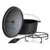 Galloway Dutch Oven 12.0 BBQ-Topf Gusseisen Größe XL / 12 Qt -Küchengeräte Geschäft 10038583 yy 0001 titel