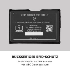 Coin Pocket Mit RFID-Schutzkarte Für ZNAP Slim Wallets 8 Und 12 Druckknopf 13 Coin Pocket Mit RFID-Schutzkarte Für ZNAP Slim Wallets 8 Und 12 Druckknopf -Küchengeräte Geschäft 10038703 de 0005 logo