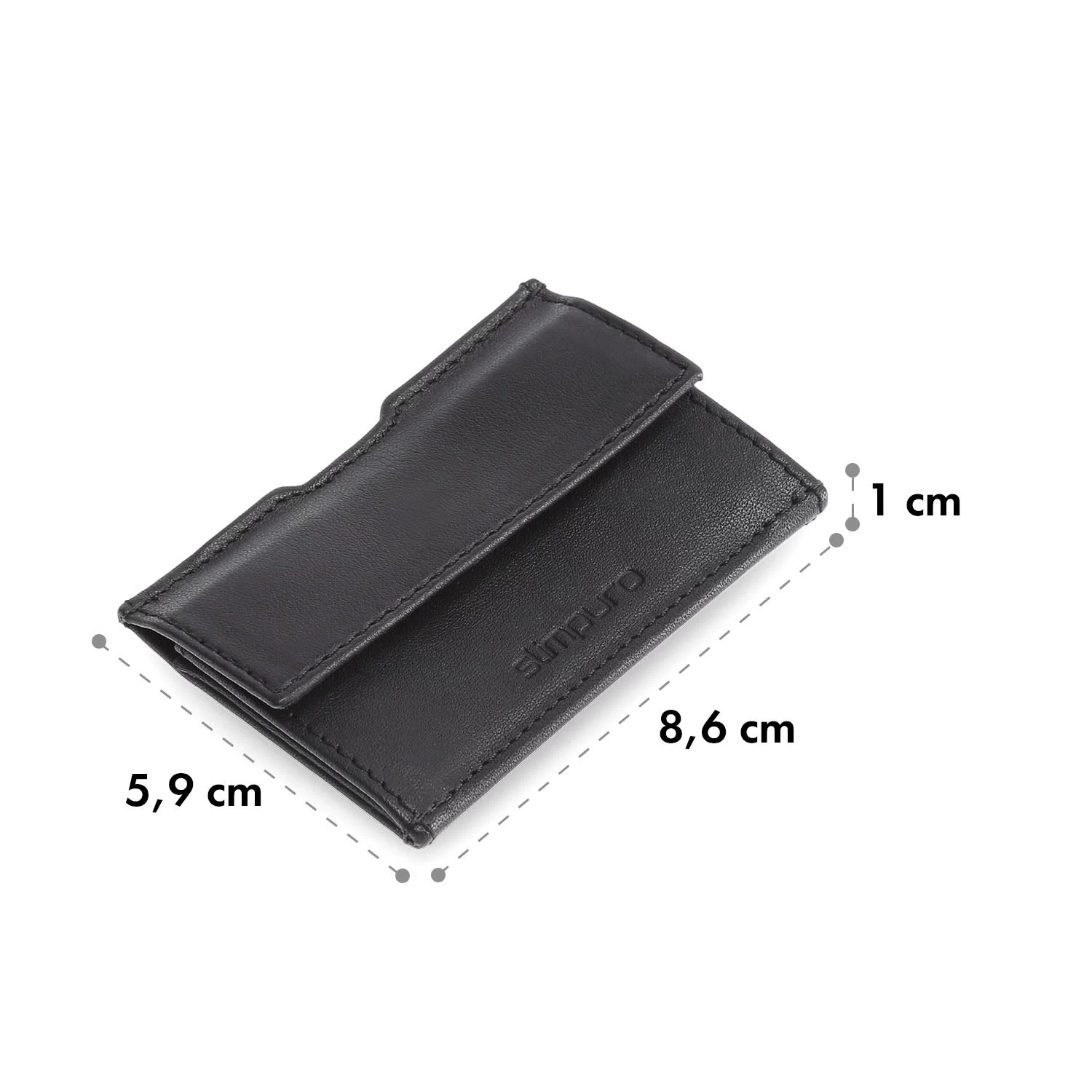 Coin Pocket Mit RFID-Schutzkarte Für ZNAP Slim Wallets 8 Und 12 Druckknopf 9 Coin Pocket Mit RFID-Schutzkarte Für ZNAP Slim Wallets 8 Und 12 Druckknopf – Bild 7