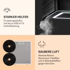 Futurelight Smart Inselabzugshaube Umluft 420m³/h LED Edelstahl 14 Futurelight Smart Inselabzugshaube Umluft 420m³/h LED Edelstahl -Küchengeräte Geschäft 10038709 de 0005 logo