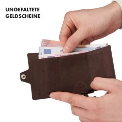 ZNAP Slim Wallet 8 Karten Münzfach 8 X 1,5 X 6 Cm (BxHxT) RFID-Schutz -Küchengeräte Geschäft 10038736 de 0004 logo
