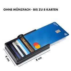 ZNAP Slim Wallet 8 Karten Münzfach 8 X 1,5 X 6 Cm (BxHxT) RFID-Schutz -Küchengeräte Geschäft 10038736 de 0007 logo