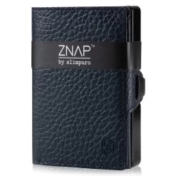 ZNAP Slim Wallet 12 Karten Münzfach 8 X 1,8 X 6 Cm (BxHxT) RFID-Schutz
