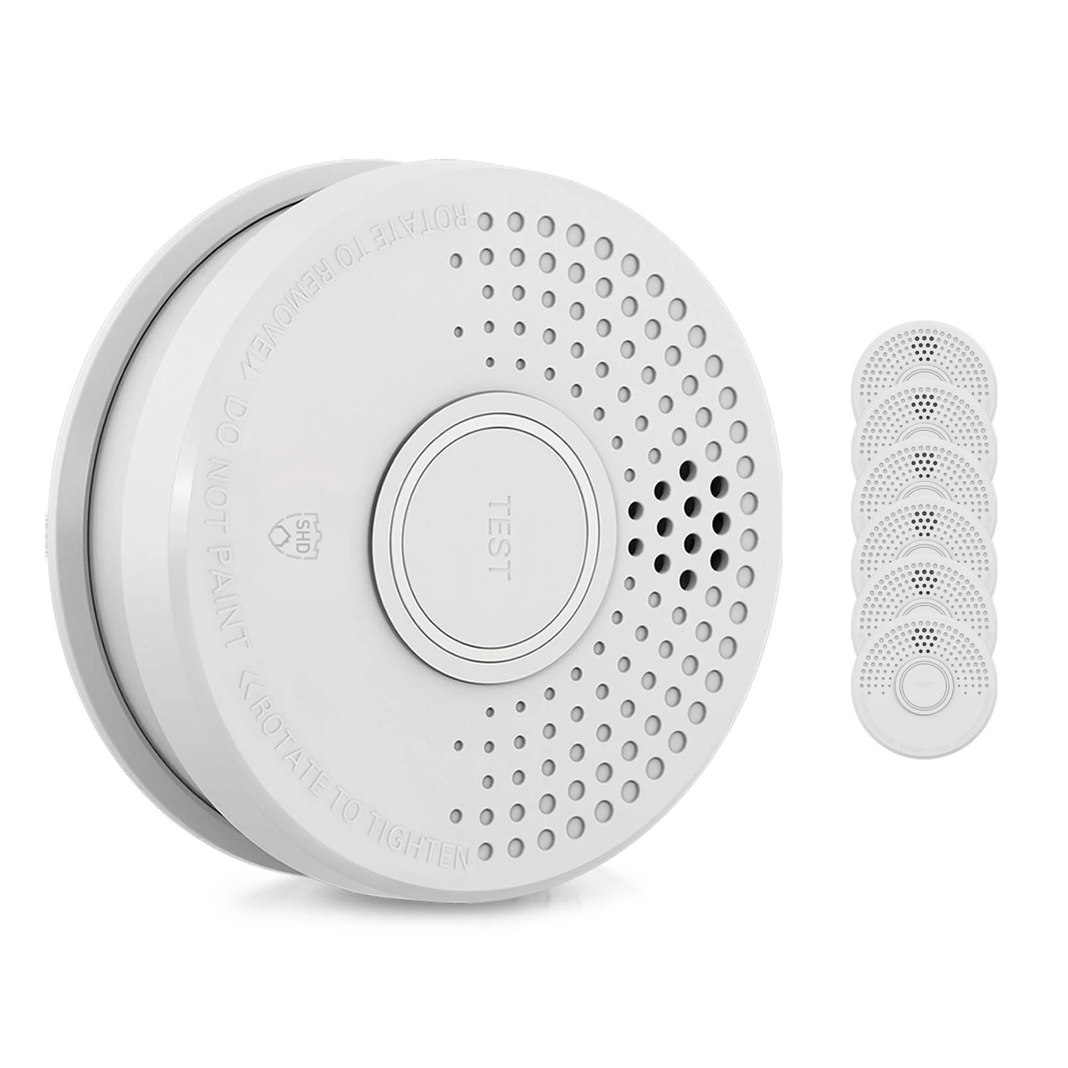 Rauchmelder DOF39 Kunststoff Warnsignal: 85 DB 9V Batteriebetrieben 3 Rauchmelder DOF39 Kunststoff Warnsignal: 85 DB 9V Batteriebetrieben