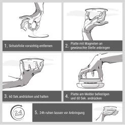 Magnetic Mount Magnethalterung Für Rauchmelder Ab 7 Cm Ø Selbstklebend -Küchengeräte Geschäft 10038810 de 0005 logo
