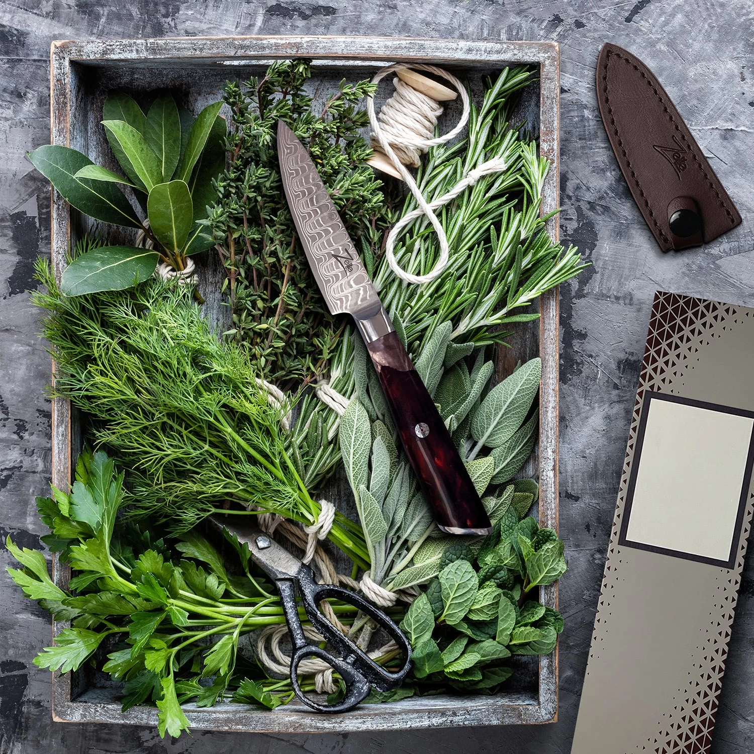 Infinity Wave 4" Schälmesser 61 HRC Damaszenerstahl 5 Infinity Wave 4" Schälmesser 61 HRC Damaszenerstahl – Bild 3