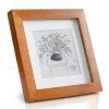 Bristol Bilderrahmen Glasscheibe 15 X 15 Cm Mit Passepartout Echtholz -Küchengeräte Geschäft 10039324 yy 0001 titel
