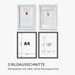 Regent Bilderrahmen Rechteckig A4 Fotos Passepartout Glas Rokoko 14 Regent Bilderrahmen Rechteckig A4 Fotos Passepartout Glas Rokoko -Küchengeräte Geschäft 10039341 de 0006 logo