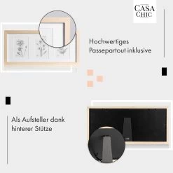 Moorgate Bilderrahmen Rechteckig 3er-Rahmen 15 X 10 Cm Passepartout Holz -Küchengeräte Geschäft 10039360 de 0004 usp