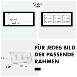 Moorgate Bilderrahmen Rechteckig 3er-Rahmen 15 X 10 Cm Passepartout Holz -Küchengeräte Geschäft 10039360 de 0005 usp