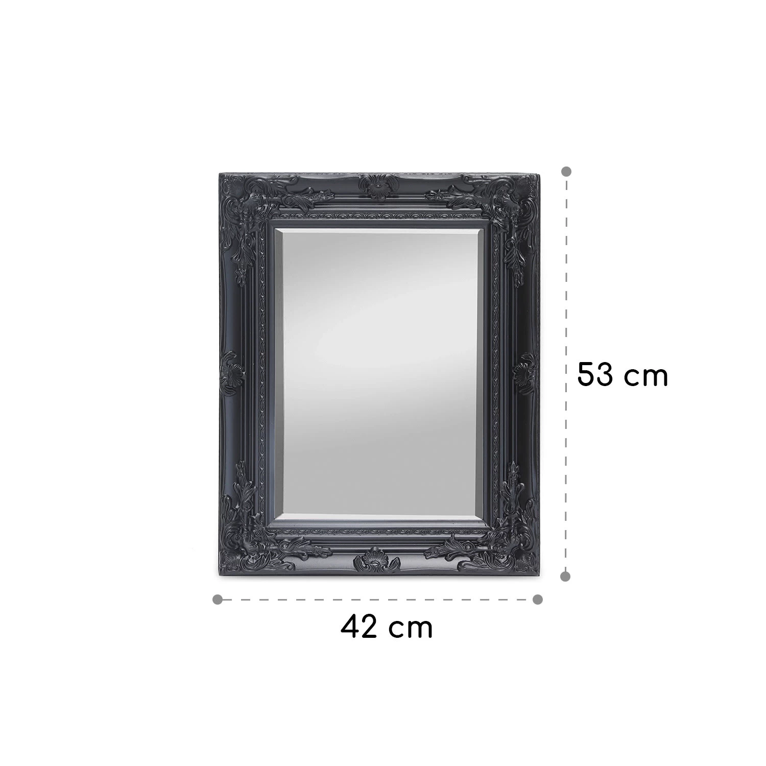 Ipswich Wandspiegel Massivholzrahmen Rechteckig 53 X 42 Cm 8 Ipswich Wandspiegel Massivholzrahmen Rechteckig 53 X 42 Cm – Bild 6