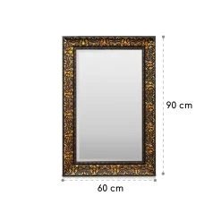 Manresa Wandspiegel Holzrahmen Rechteckig 90 X 60 Cm Vintage -Küchengeräte Geschäft 10039418 yy 0007 logo