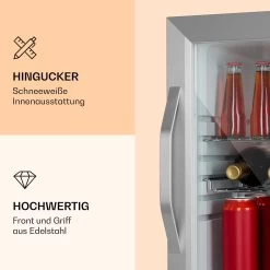 Beersafe M Crystal White Kühlschrank 33 Ltr 2 Böden Glastür Edelstahl -Küchengeräte Geschäft 10039423 de 0003 logo