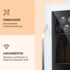 Beersafe XXL Quartz Kühlschrank 80 Liter 3 Böden Panoramaglastür -Küchengeräte Geschäft 10039427 de 0003 logo