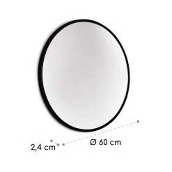 Fournier Wandspiegel Metallrahmen Rund 58,8 X 58,8 Cm -Küchengeräte Geschäft 10039428 yy 0006 logo