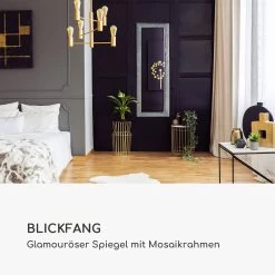 Norwich Spiegel Holzrahmen Rechteckig 130 X 45 Cm Mosaik-Design 11 Norwich Spiegel Holzrahmen Rechteckig 130 X 45 Cm Mosaik-Design -Küchengeräte Geschäft 10039471 de 0003 logo