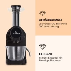 Bella Elegance Saftpresse 200 W 400 Ml BPA-frei 12 Bella Elegance Saftpresse 200 W 400 Ml BPA-frei -Küchengeräte Geschäft 10039899 de 0003 logo