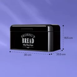 Delaware Brotkasten Metall 30 X 16 X 20,5 Cm Klappdeckel Lüftungslöcher 13 Delaware Brotkasten Metall 30 X 16 X 20,5 Cm Klappdeckel Lüftungslöcher -Küchengeräte Geschäft 10039910 yy 0006 dimensions