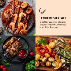 Grillmeile 4400 Elektrogrill Plancha 2x2200W Grillplatte Edelstahl -Küchengeräte Geschäft 10039915 de 0004 logo