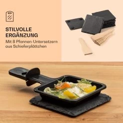 Entrecote 2-in-1 Raclette-Grill & Fondue Naturstein 1100W 8 Personen -Küchengeräte Geschäft 10039922 de 0006 logo