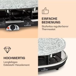 All-U-Can-Grill Raclette Raclette-Grill 4-in-1 Zubehör Für 8 Personen -Küchengeräte Geschäft 10039923 de 0004 logo