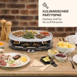 Steaklette Raclette Raclette-Grill Mit Zubehör Für 8 Personen -Küchengeräte Geschäft 10039925 de 0002 logo