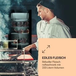 Steakhouse Pro 233 Onyx Fleischreifeschrank 1 Zone 233 L 1-25°C Touch Panorama -Küchengeräte Geschäft 10039936 de 0002 logo