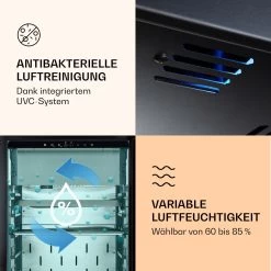 Steakhouse Pro 233 Onyx Fleischreifeschrank 1 Zone 233 L 1-25°C Touch Panorama -Küchengeräte Geschäft 10039936 de 0006 logo