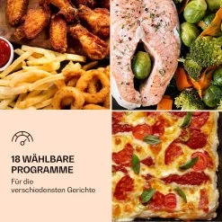 Vigor Air Heißluftfritteuse 1800 W 30 Liter 18 Programme 13 Vigor Air Heißluftfritteuse 1800 W 30 Liter 18 Programme -Küchengeräte Geschäft 10039941 de 0004 logo