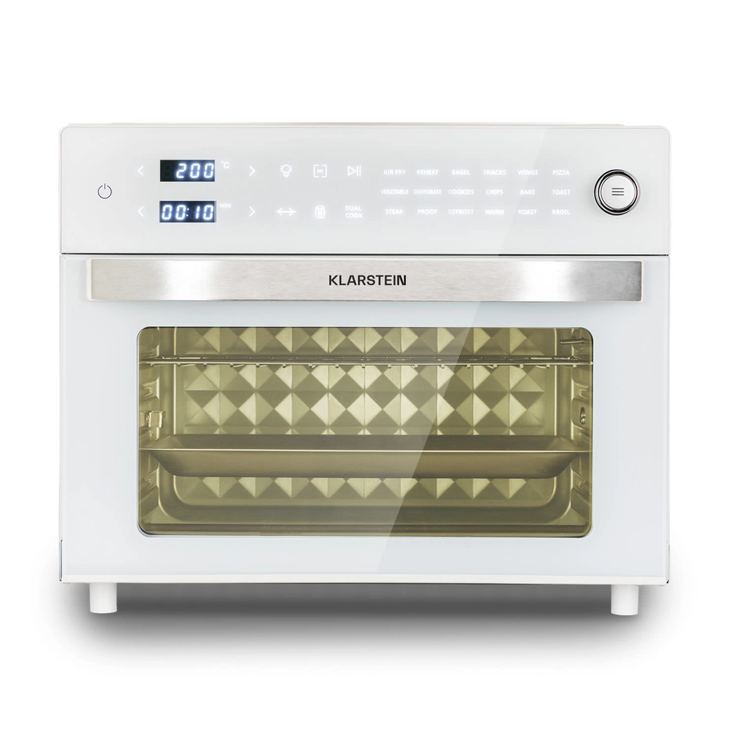 Vigor Air Heißluftfritteuse 1800 W 30 Liter 18 Programme 3 Vigor Air Heißluftfritteuse 1800 W 30 Liter 18 Programme