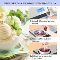 Dolce Bacio Smart Eiscremebereiter Yogurtmaker Kompressor 2 Liter WiFi Touch Edelstahl 13 Dolce Bacio Smart Eiscremebereiter Yogurtmaker Kompressor 2 Liter WiFi Touch Edelstahl -Küchengeräte Geschäft 10040048 de 0004 logo