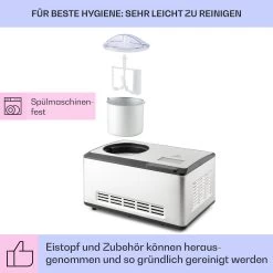 Dolce Bacio Smart Eiscremebereiter Yogurtmaker Kompressor 2 Liter WiFi Touch Edelstahl 14 Dolce Bacio Smart Eiscremebereiter Yogurtmaker Kompressor 2 Liter WiFi Touch Edelstahl -Küchengeräte Geschäft 10040048 de 0005 logo