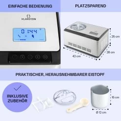 Dolce Bacio Smart Eiscremebereiter Yogurtmaker Kompressor 2 Liter WiFi Touch Edelstahl 15 Dolce Bacio Smart Eiscremebereiter Yogurtmaker Kompressor 2 Liter WiFi Touch Edelstahl -Küchengeräte Geschäft 10040048 de 0006 logo