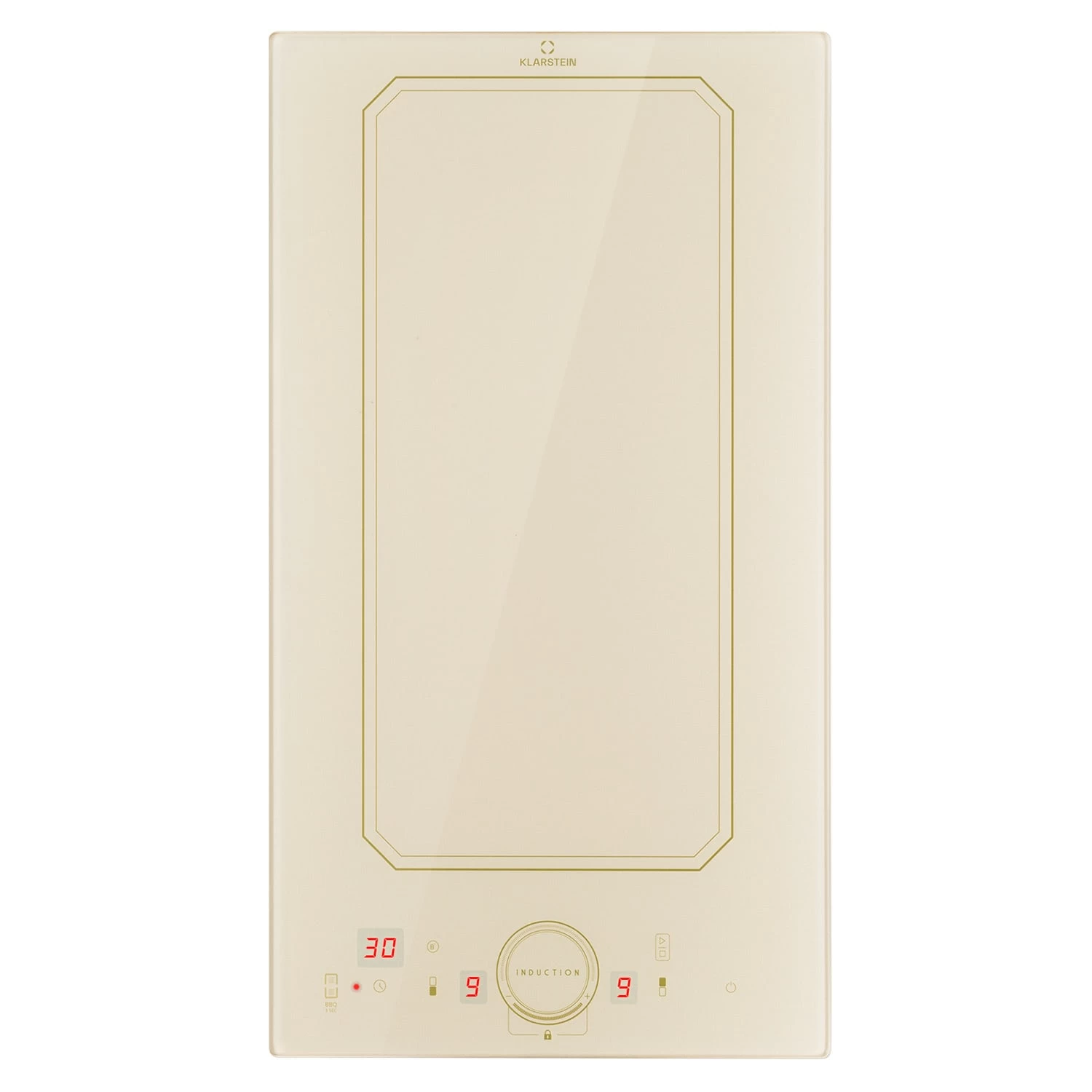 Victoria Domino Induktionskochfeld Einbau 3500W Flexzone Timer 3 Victoria Domino Induktionskochfeld Einbau 3500W Flexzone Timer