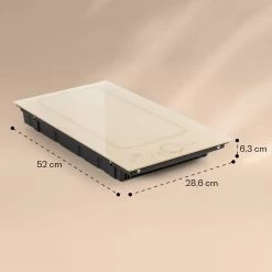 Victoria Domino Induktionskochfeld Einbau 3500W Flexzone Timer 15 Victoria Domino Induktionskochfeld Einbau 3500W Flexzone Timer -Küchengeräte Geschäft 10040200 yy 0007 dimensions