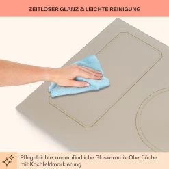 Victoria 5 Flex Induktionskochfeld Einbau 7400W 2 Flexzonen Timer -Küchengeräte Geschäft 10040204 de 0008 usp