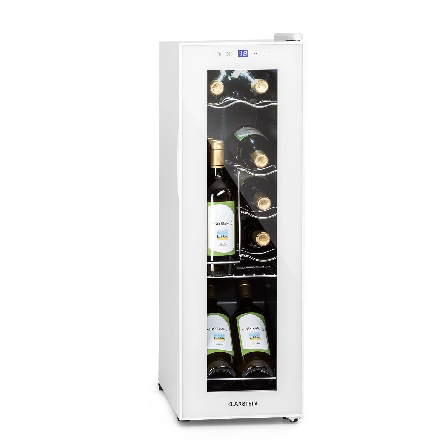 Shiraz 12 Slim Uno Weinkühlschrank 32l/12Fl.Touch 85 W 5-18 °C LED 3 Shiraz 12 Slim Uno Weinkühlschrank 32l/12Fl.Touch 85 W 5-18 °C LED