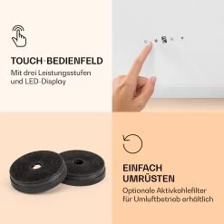 Alina 90 Smart Dunstabzugshaube 90cm 594m³/h LED Ambiente Glasfront -Küchengeräte Geschäft 10040233 de 0006 logo