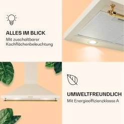 Montblanc 90 Dunstabzugshaube 610m³/h 165W 2x1,5W LED Reling -Küchengeräte Geschäft 10040265 de 0003 logo