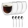 DUOS Jumbo Doppelwandiges Glas 310 Ml Thermofunktion Edelstahl-Löffel 1 DUOS Jumbo Doppelwandiges Glas 310 Ml Thermofunktion Edelstahl-Löffel -Küchengeräte Geschäft 10040388 yy 0001 titel
