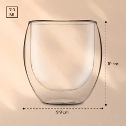 DUOS Jumbo Doppelwandiges Glas 310 Ml Thermofunktion Edelstahl-Löffel -Küchengeräte Geschäft 10040388 yy 0007 logo
